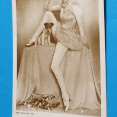 Carte Postala veche anii 1920 - foto imagine sexi cu Anny Ondra