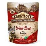 Carnilove Dog Pouch Pat&eacute; Wild Boar with Rosehips, 300 g