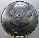 7.371 GERMANIA RDG DDR KARL MARX 20 MARK 1983 A XF/AUNC, Europa, Cupru-Nichel