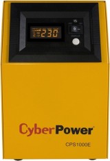 UPS CYBER POWER Inverter (pt. motoare, pompe etc.), Sinusoida Pura,1000VA/ 700W,AVR,2xsocket Shucko,display LCD, fara baterie, funct cu baterie de 12V