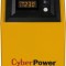UPS CYBER POWER Inverter (pt. motoare, pompe etc.), Sinusoida Pura,1000VA/ 700W,AVR,2xsocket Shucko,display LCD, fara baterie, funct cu baterie de 12V