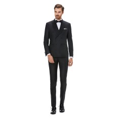 Costum barbati ceremonie double breasted CT017