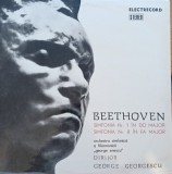 Disc Vinil Beethoven -Or. Sim. a Fil. &bdquo;George Enescu- Dirijor George Georgescu -Electrecord Cat. ST-ECE 0659