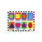 Puzzle relief Forme geometrice, 23 x 30 cm, 3 ani+