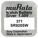 Pachet 10 baterii pentru ceas - Murata SR920SW - 371