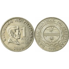 Filipine 2000 - 1 piso, circulata