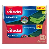 Cumpara ieftin Burete vase abraziv protectie unghii 3 buc Vileda Ultrafresh