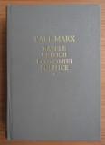 Bazele criticii economiei politice, vol. 1 Karl Marx