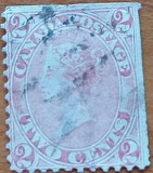Colonie-Britanica-1898-''CANADA -Timbru vechi- REGINA VICTORIA''-LOT 1Val.''-STAMPIL--VEZI SCAN