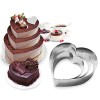 Set 3 forme pentru prajituri, forma inima