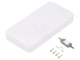 Carcasă Universală ABS Albă IP40 45x90x12mm