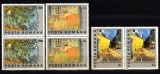 A11 TX9 13 - 1991 - 100 de ani de la moartea pictorului Van Gogh - perechi de doua timbre, Arta, Nestampilat