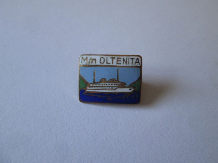 Insigna motonava Oltenița anii 80