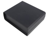 Carcasă polistiren neagră cu panou 149mm x 129mm x 50mm
