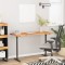 vidaXL Blat de birou 110x60x2,5 cm dreptunghiular lemn masiv de acacia