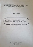 CULEGERE DE TEXTE LATINE VOL.1-ANA COJAN