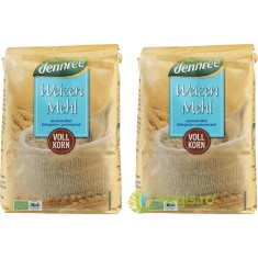 Pachet Faina de Grau Integrala Ecologica/Bio 1kg+1kg