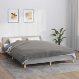 vidaXL Pătură grea cu husă, gri, 200x225cm, 9 kg, material textil 350834
