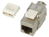 Modul RJ45 Goobay 61129 Argintiu Cat 8.1 IEEE 802.3bt 8p8c