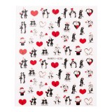 Cumpara ieftin Abtibild Unghii SensoPRO Milano - Love Stories