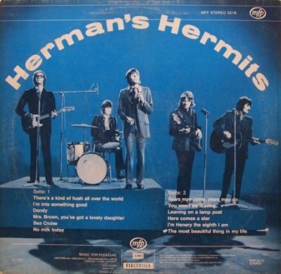 VINIL Herman&amp;#039;s Hermits &amp;lrm;&amp;ndash; Herman&amp;#039;s Hermits (VG) foto