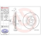 Set disc frana Nissan Qashqai / Qashqai +2 I (J10 Nj10 Jj10e) 11.06-04.14, Qashqai / Qashqai +2 I Van (J10 Jj10e) 12.06-04.14, X-Trail 2 (T31) 03.07-