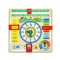 Joc educativ calendar si ceas, din lemn, ATU-081173