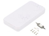 Carcasă Universală ABS Albă IP40 45x90x12mm