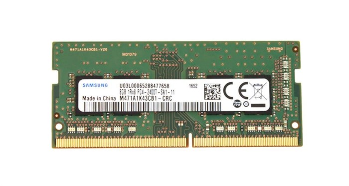 Memorie Ram Samsung 8GB DDR4 PC4-2400T Soddim M471A1K43CB1