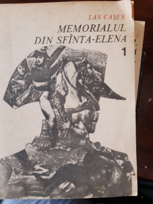 Memorialul din Sfanta-Elena vol.1-2 Las Cases 1987 foto