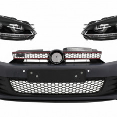 Bara Fata cu Faruri LED Semnal Dinamic VW Golf VI 6 (2008-2013) GTI U Design Performance AutoTuning