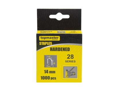 Set capse U 14 mm, 1000 bucati, Topmaster 493203 foto