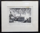 Asediul orasului Anvers - Litografie, 1830