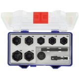 Tivoly 11521470002 - Set capete extractoare suruburi rupte 10-19 mm 10 bucati