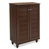 Cumpara ieftin Dulap pantofi SANT&Omicron;, 10 - 12 perechi, nuc, 60x35x92 cm