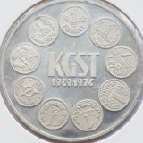 549 Ungaria 100 Forint 1974 Establishment of the COMECON KGST km 602 argint, Europa