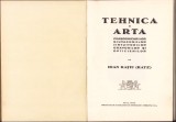 716SPN Tehnica și arta ceasornicarilor, giuvaergiilor, țintuitorilor, gravorilor și opticienilor de Ioan Rațiu (Ratz), 1938, Cluj