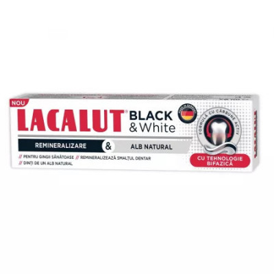 LACALUT BLACK&amp;amp;WHITE 75ML foto