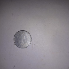 CY - 50 pfennig 1958 RDG (Germania) / aluminiu