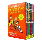 Enid Blyton The Famous Five Adventures Shory Story Collection 10 Books Box Set (Well Done Famous Five, A Lazy Afternoon, Good Old Timmy, George S Hair