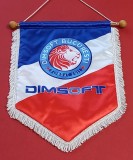 Fanion (protocol) fotbal - CS &quot;DIMSOFT&quot; BUCURESTI