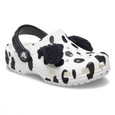 Saboti Crocs Classic Toddler I AM Dalmatian Clog Alb - White/Black foto