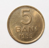 5 BANI 1955 . DETALII EXCELENTE ., Alama