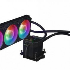 Cooler CPU CoolerMaster MasterLiquid ML360, 3 x 120mm, Racire cu lichid, iluminare aRGB (Negru)