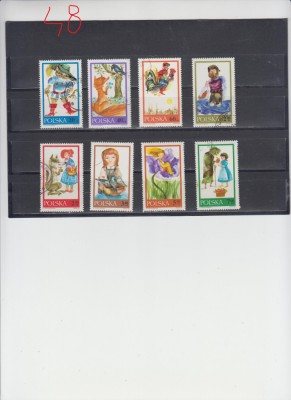 A12 S3 3 - Timbre foarte vechi - Polonia - basme foto