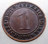 2.690 GERMANIA WEIMAR 1 REICHSPFENNIG 1936 A, Europa, Bronz