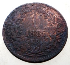 7.181 UNGARIA 1 KRAJCZAR 1885 KB