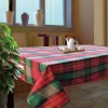 Fată de masă Decorativă, Model Crăciun, Culoare Roșu Verde, Dimensiuni 140x240 cm, Material Poliester, Oem