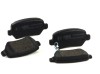 Set placute frana,frana disc PEUGEOT PARTNER caroserie (5) (1996 - 2012) ABE C2X009ABE
