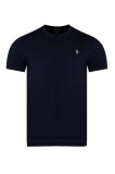 Tricou Barbati U.S. Polo Assn. Mick Premium Bleumarin Bumbac 100% Logo